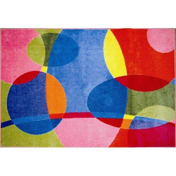 La Rug, Fun Rugs LA Rug TSC-246 3958 Supreme Collection Groovy Dots Rug - 39 x 58 Inch TSC-246 3958